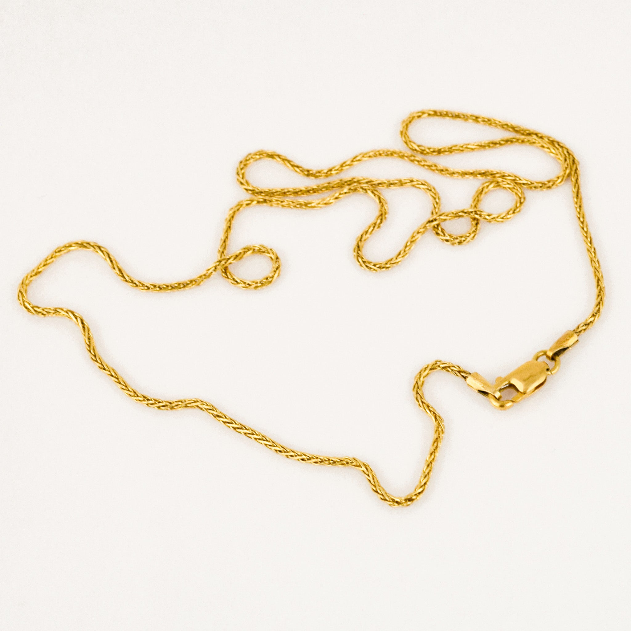 16" Wheat Chain Necklace