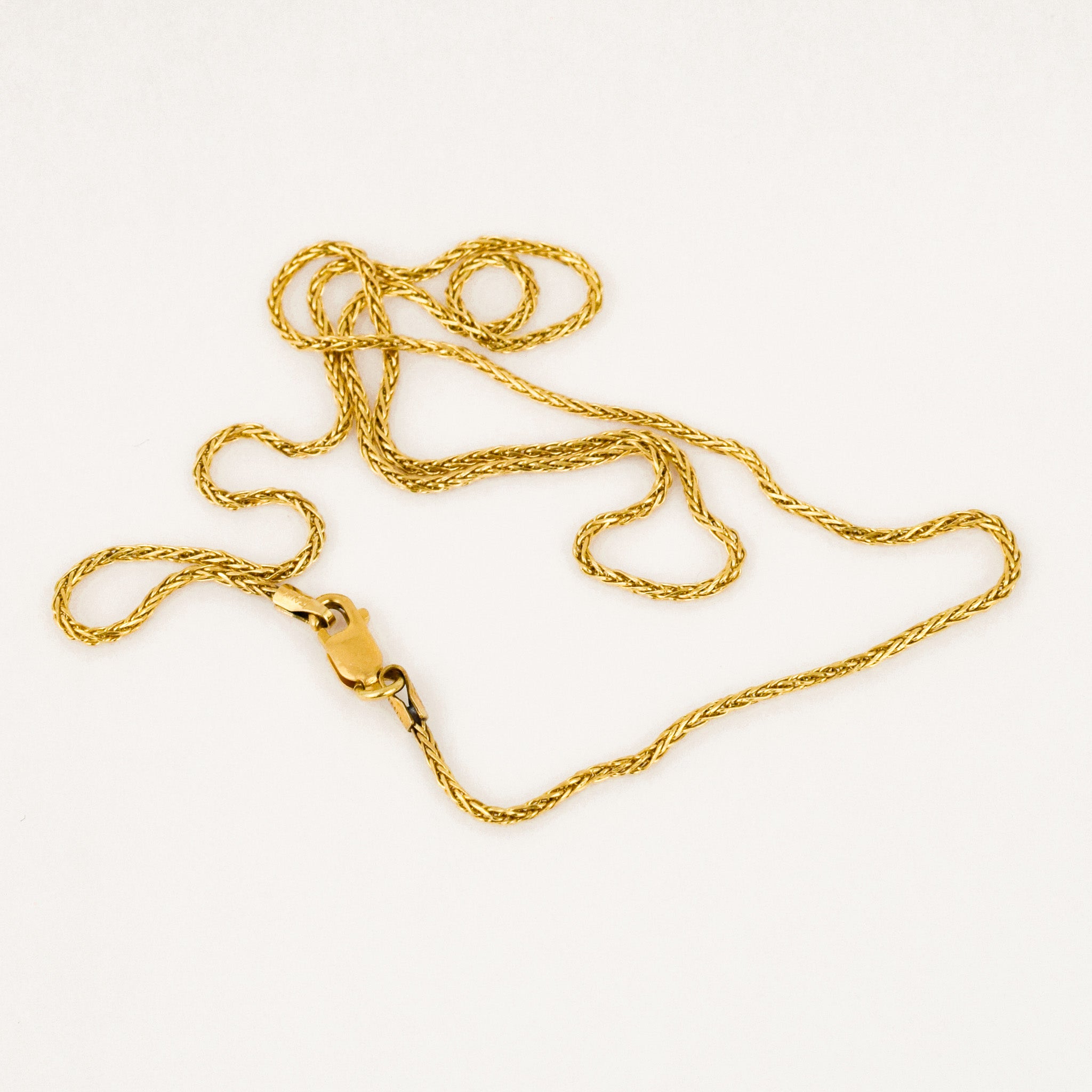 16" Wheat Chain Necklace