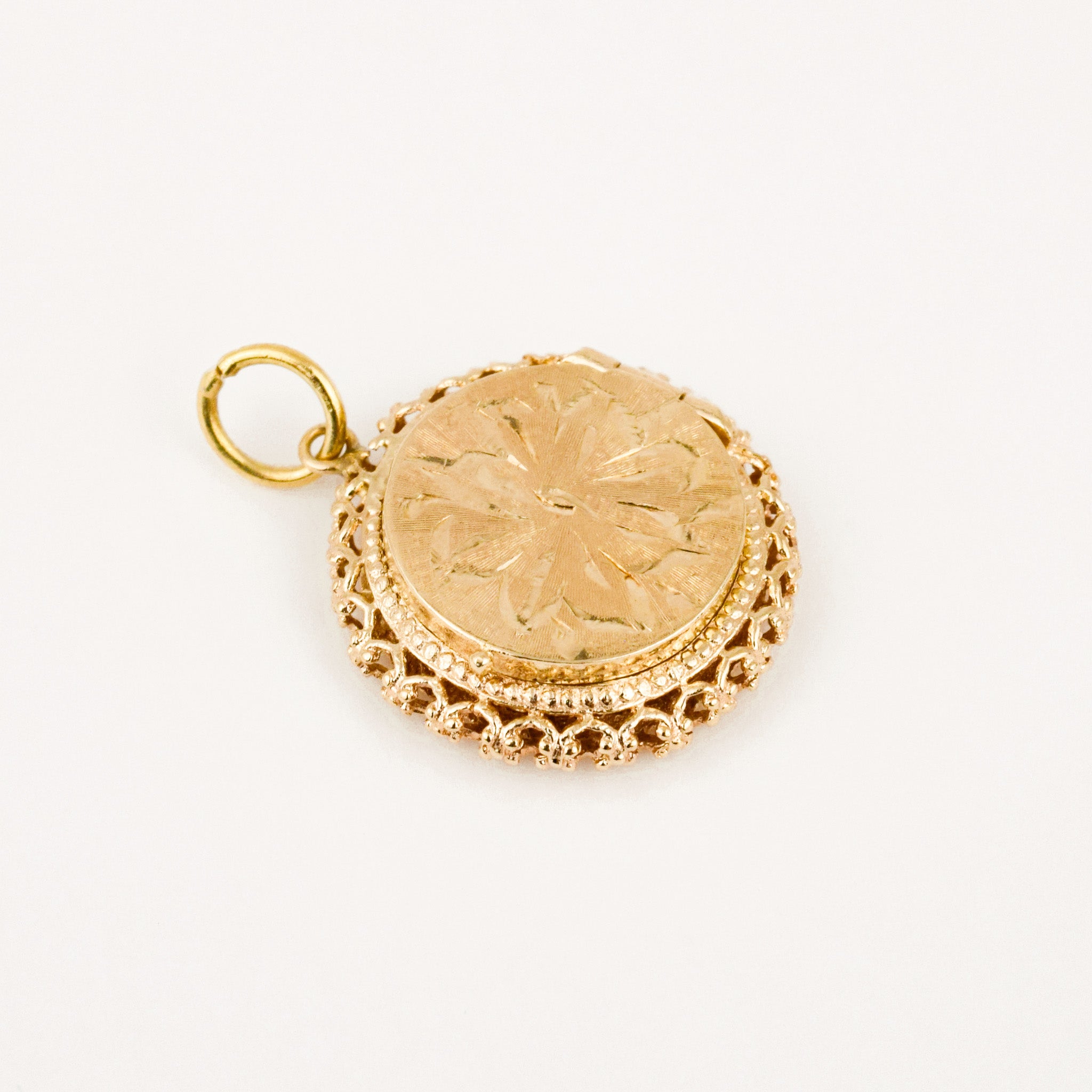 Intricate Gold Locket