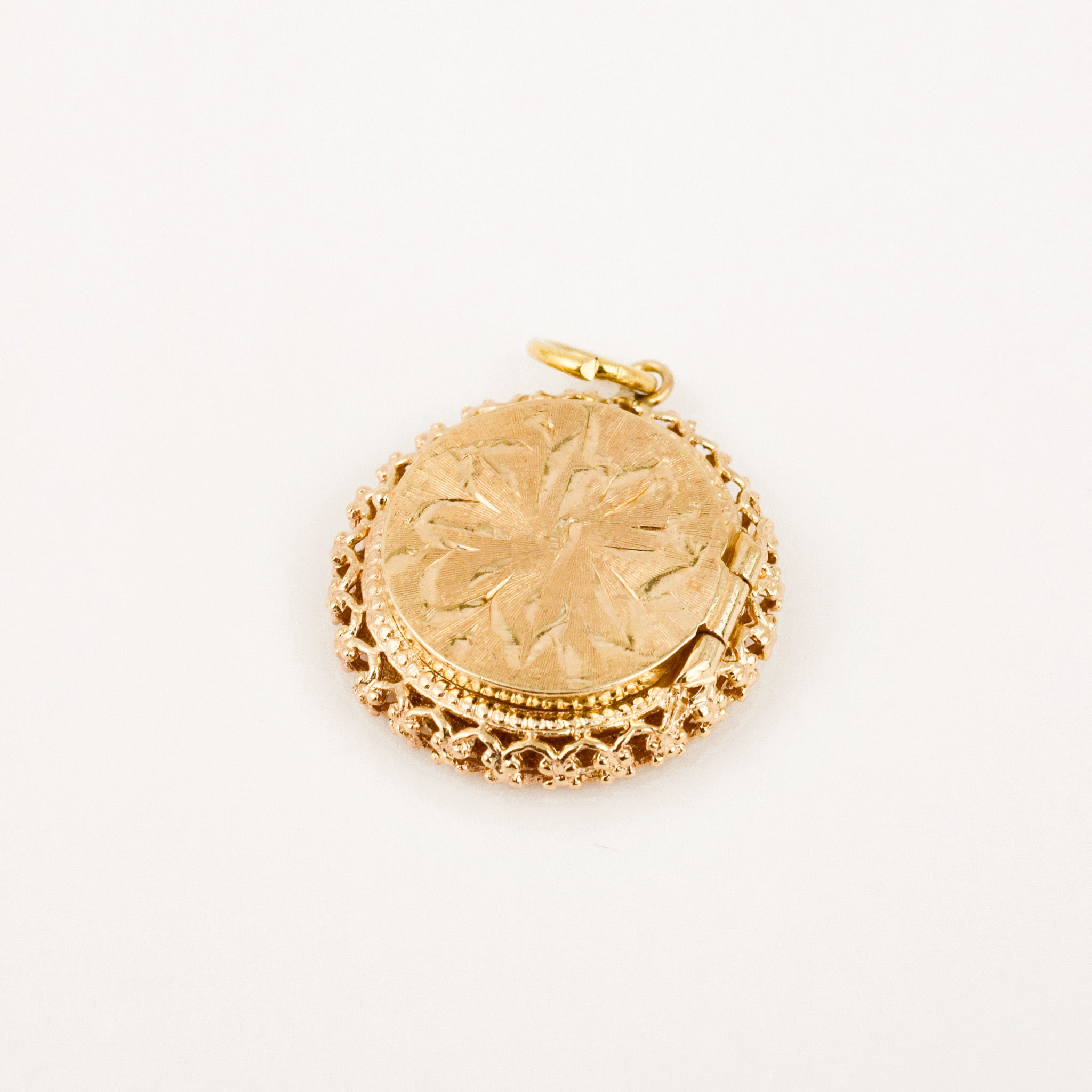 Intricate Gold Locket