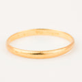 vintage 2.2 mm Gold Band, folklor 