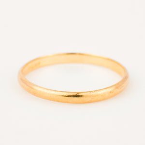 vintage 2.2 mm Gold Band, folklor 