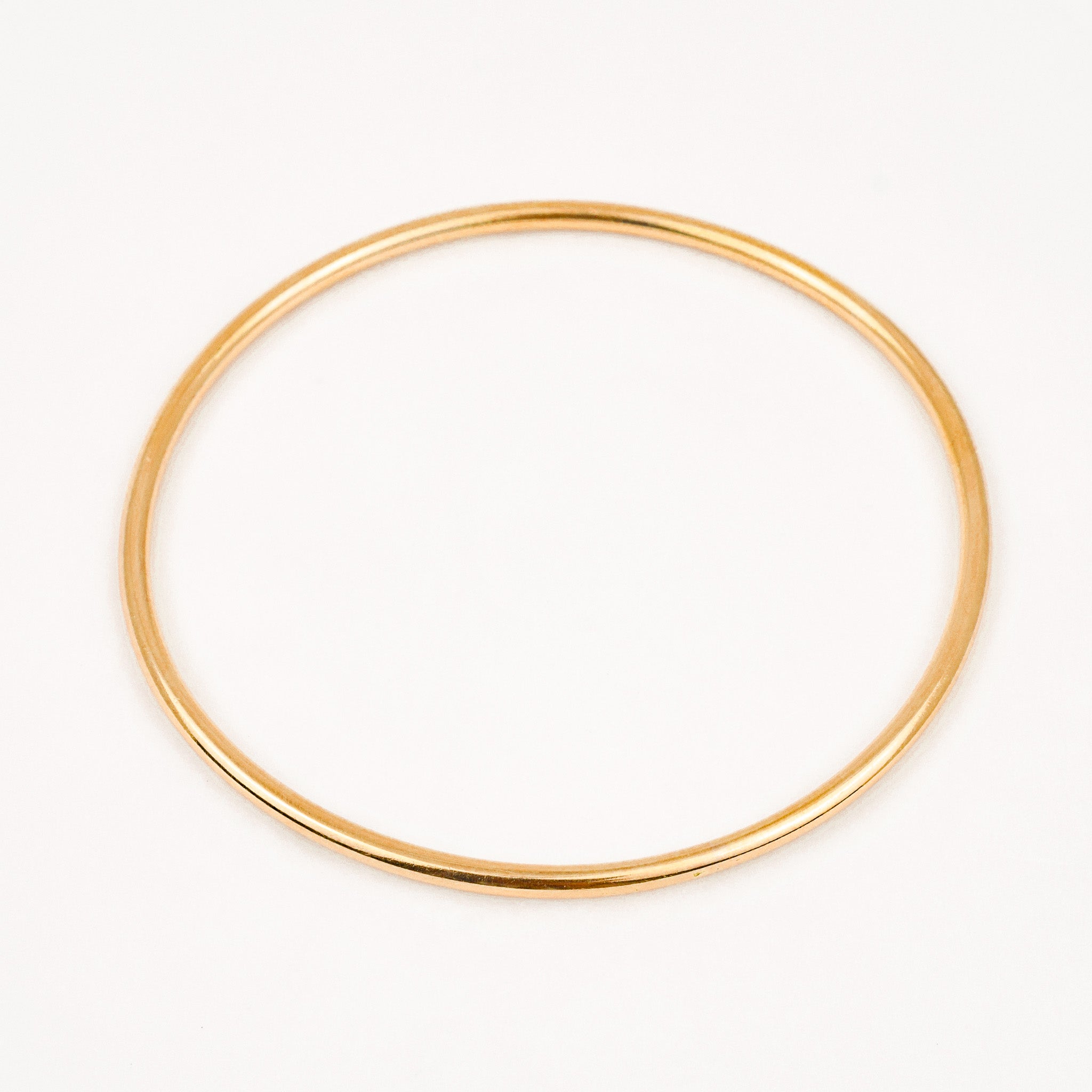 Vintage 62 mm 18k Gold Bangle