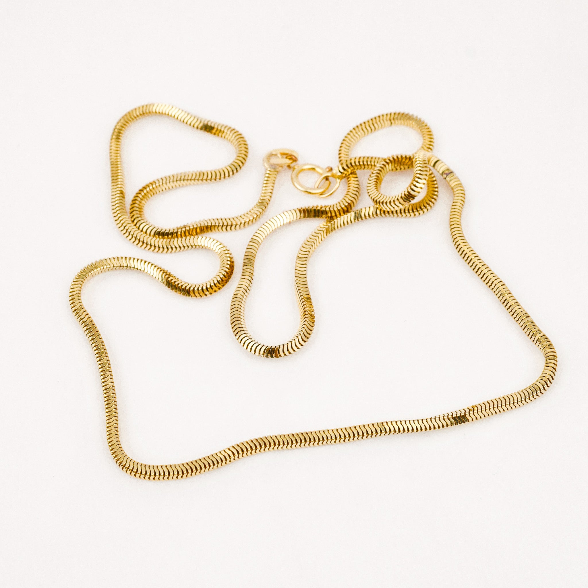 vintage 16.5" Snake Chain
