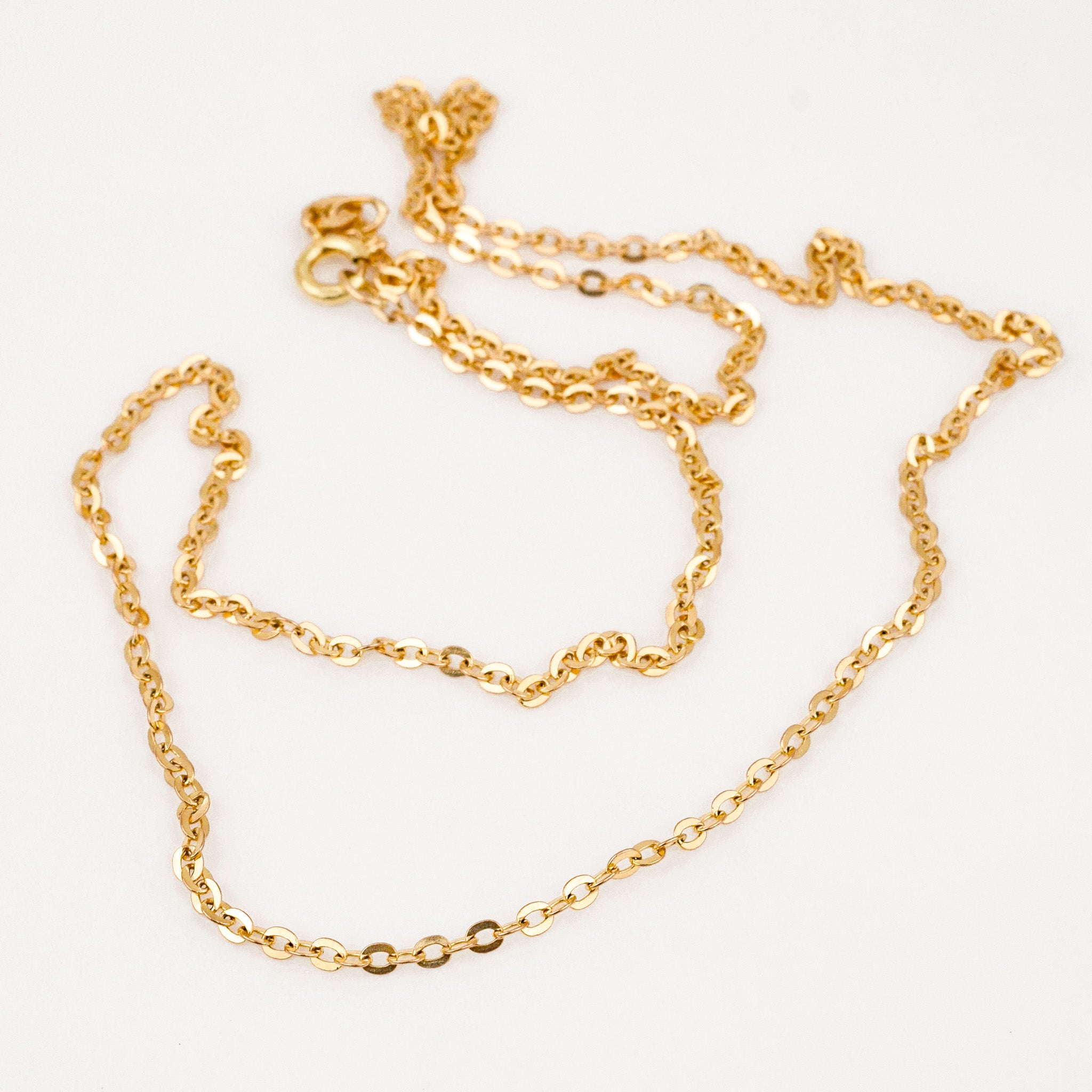 Vintage gold 19.5" Rolo Chain