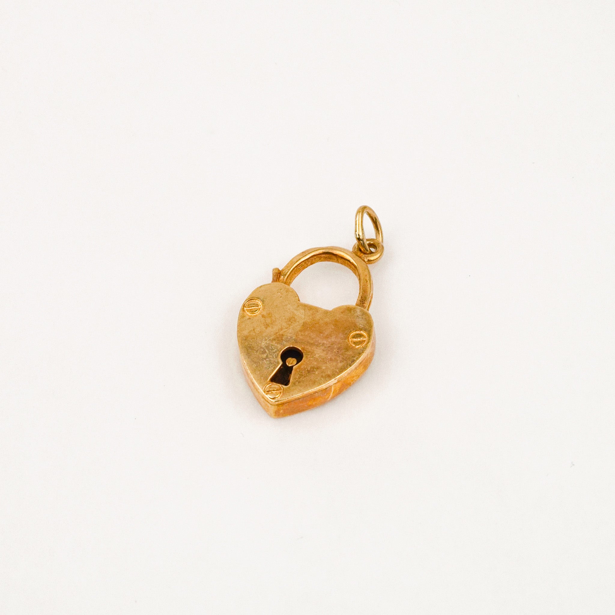Antique Antique Heart Clasp Pendant