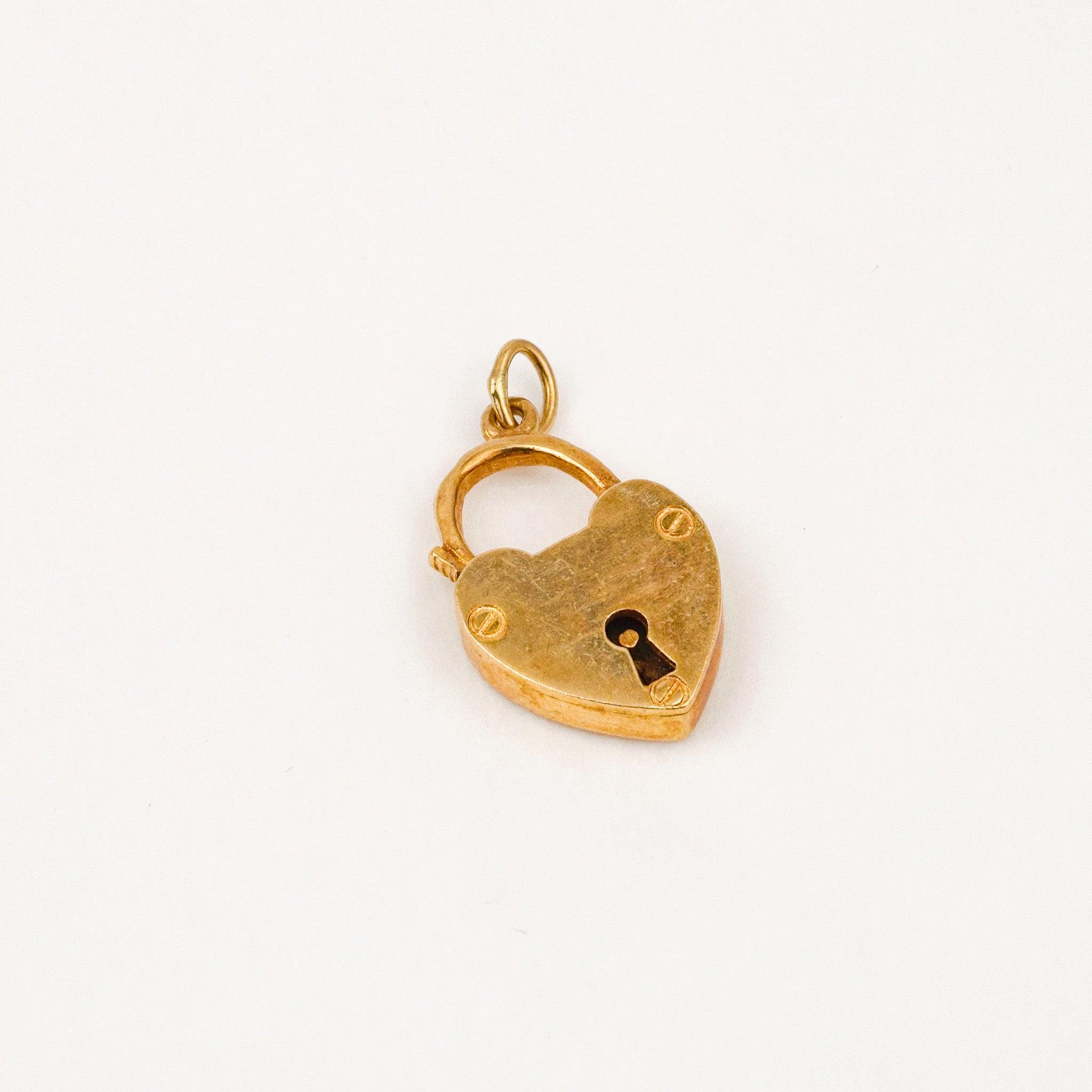 Antique Antique Heart Clasp Pendant