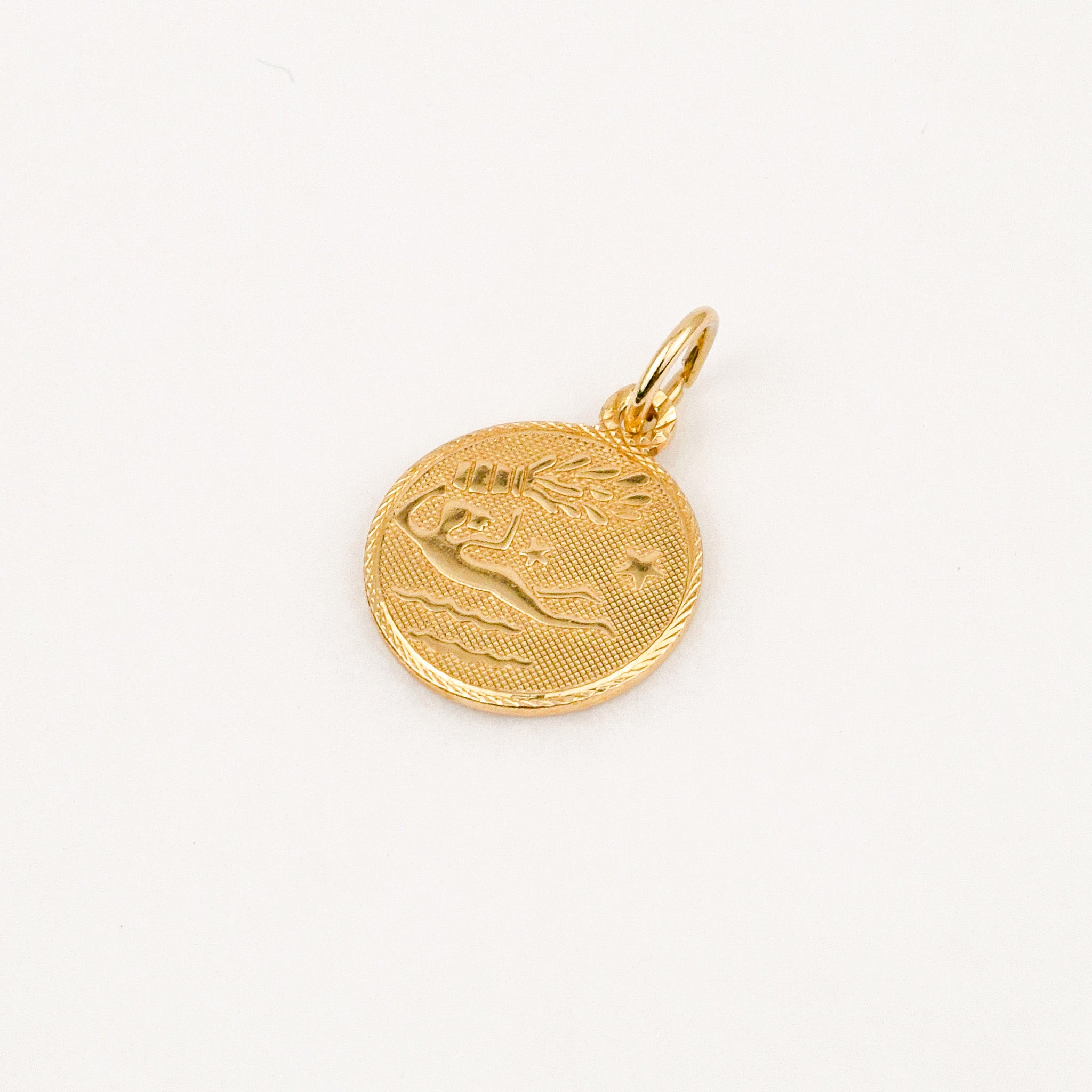 Aquarius Zodiac Charm