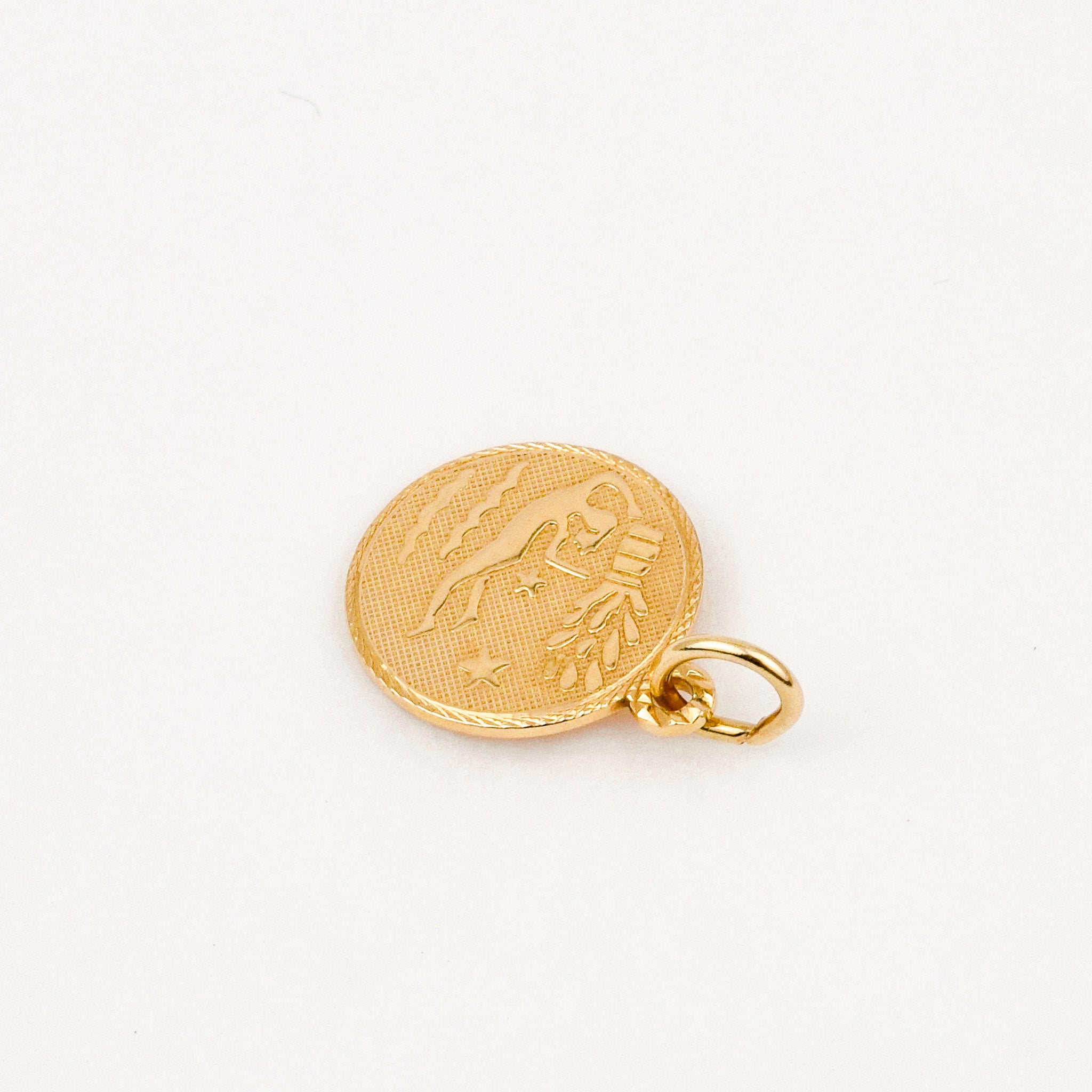 Aquarius Zodiac Charm