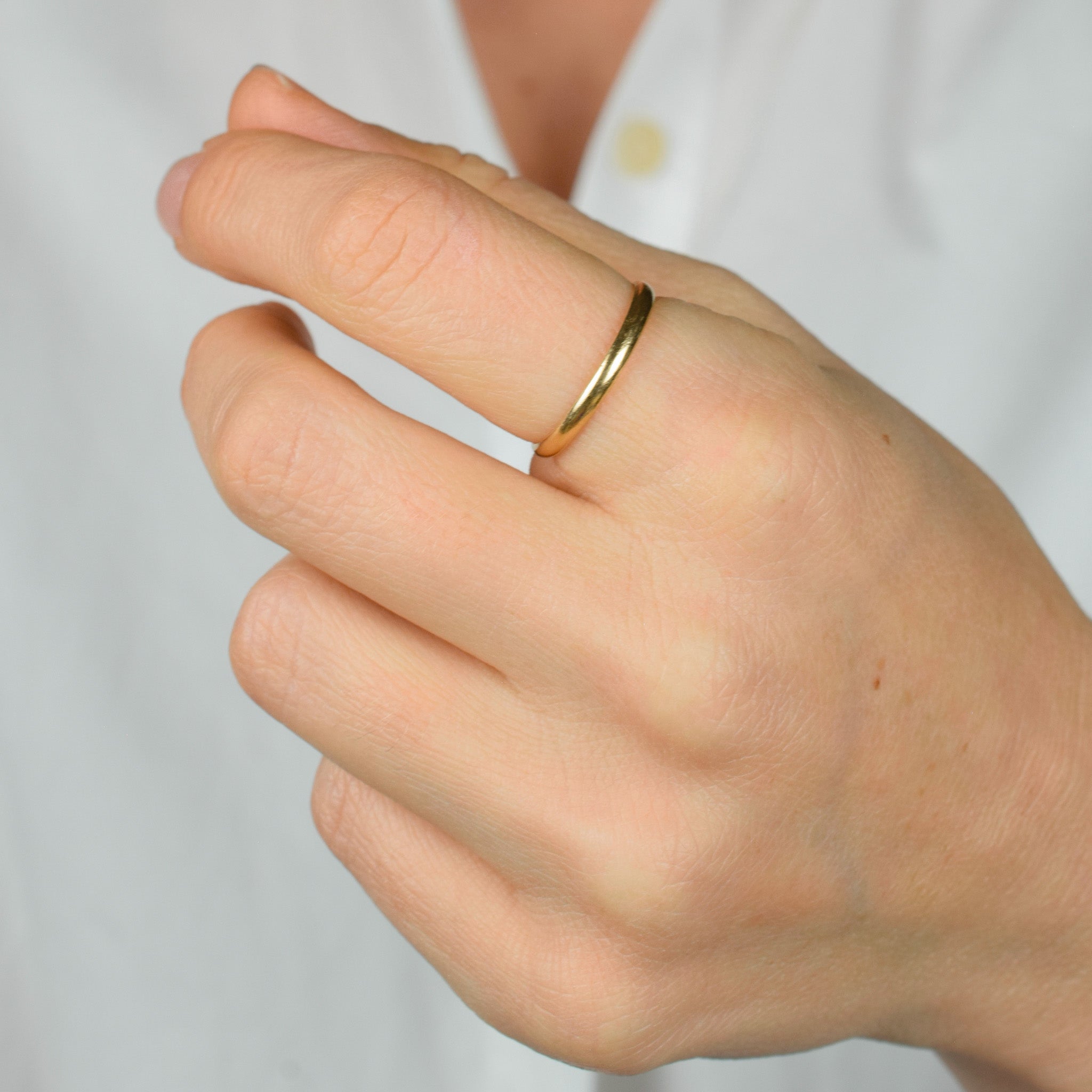 vintage 2.2 mm Gold Band, folklor 