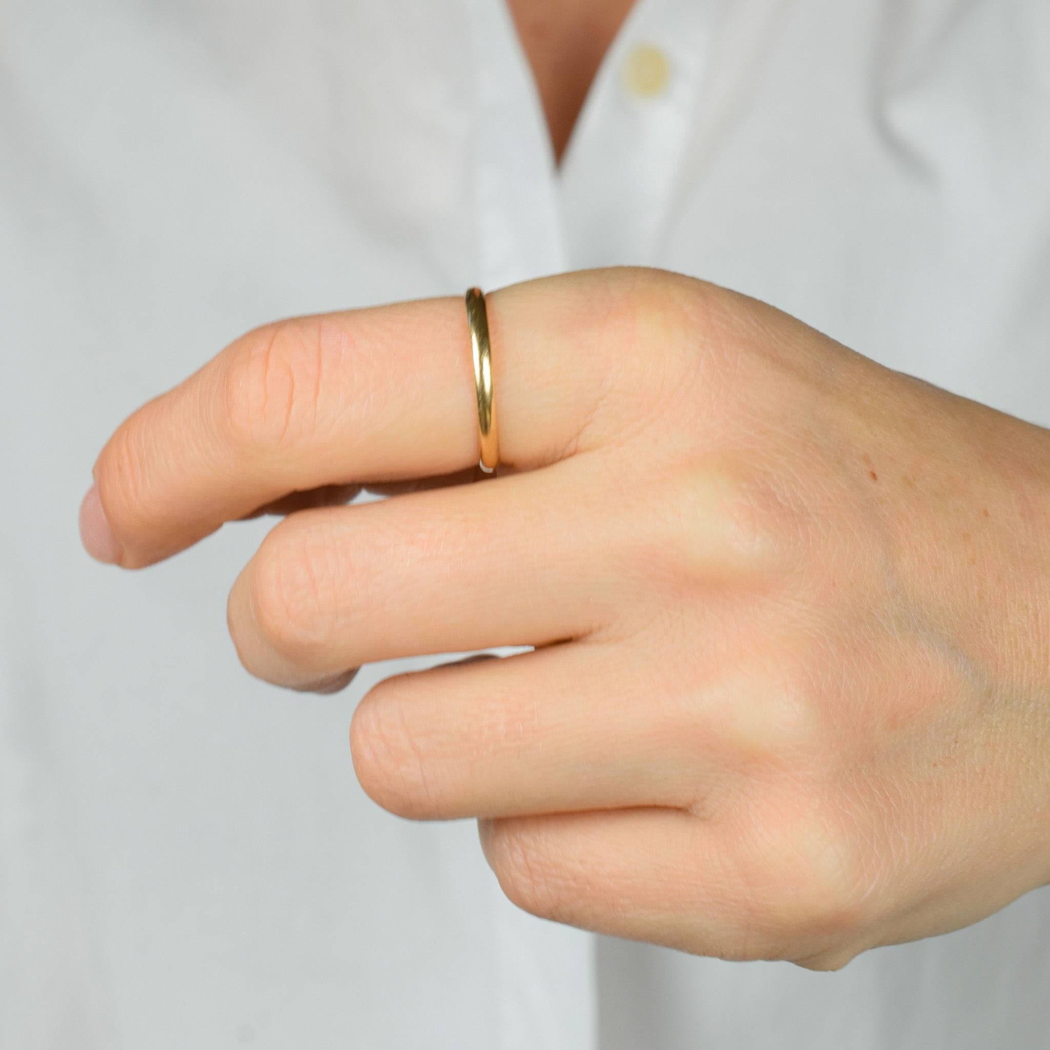 vintage 2.2 mm Gold Band, folklor 