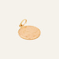 Circular Gold Libra Charm