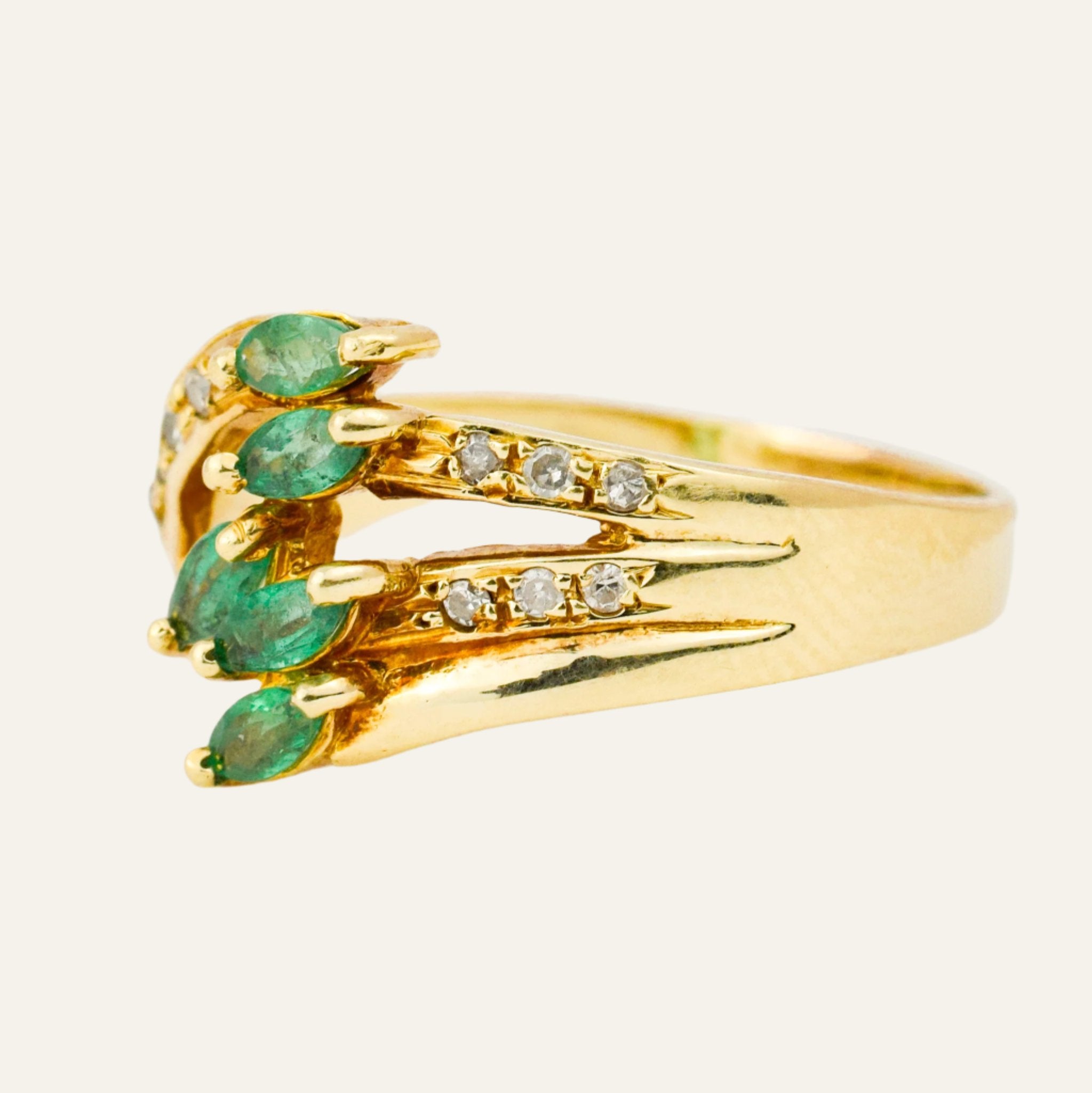 Emerald Celebratory Ring