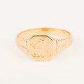 vintage 'GH' Signet Pinkie Ring