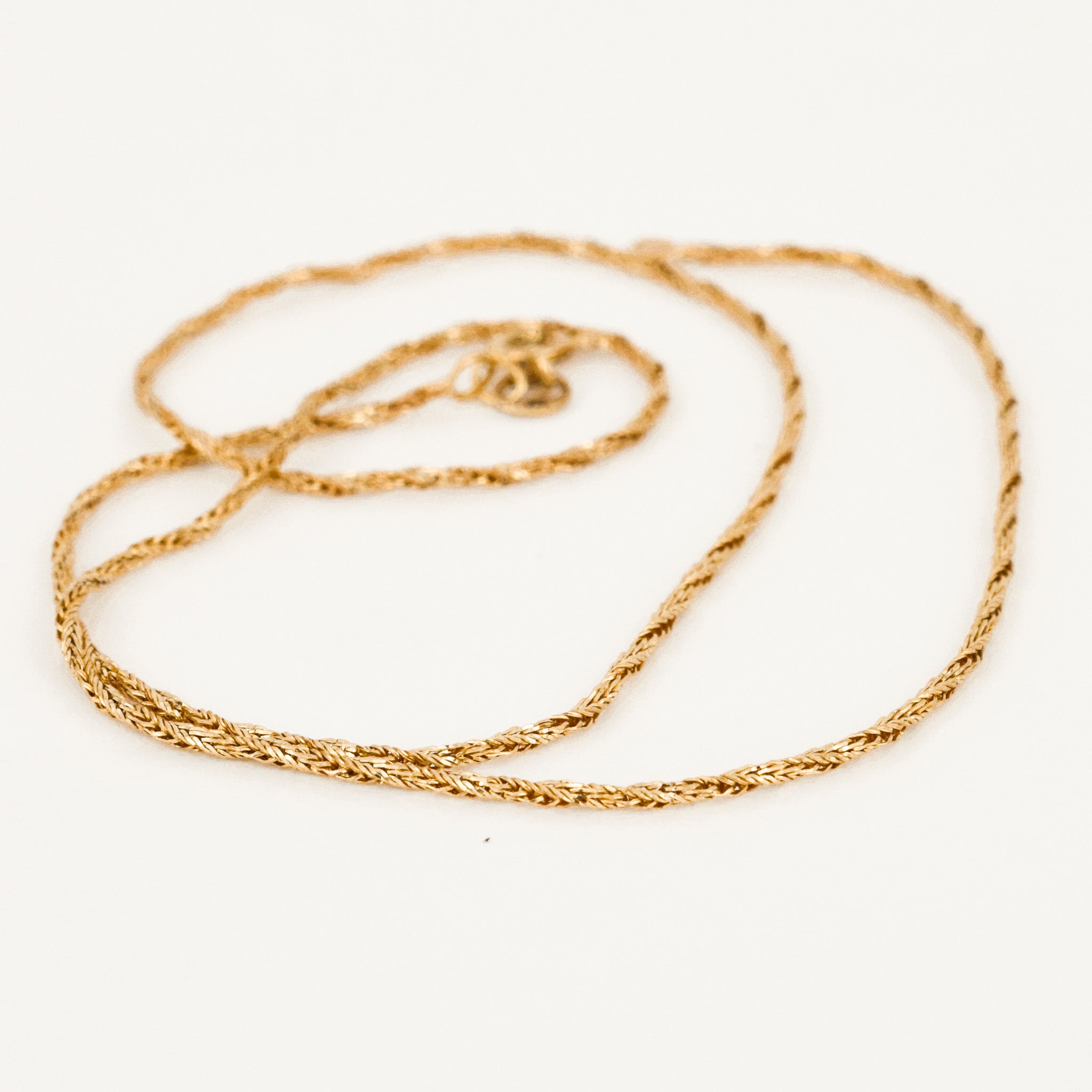 16" Sparkly Rope Chain Necklace