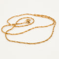 16" Sparkly Rope Chain Necklace