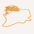 vintage 19.75" Dainty Curb Chain Necklace 