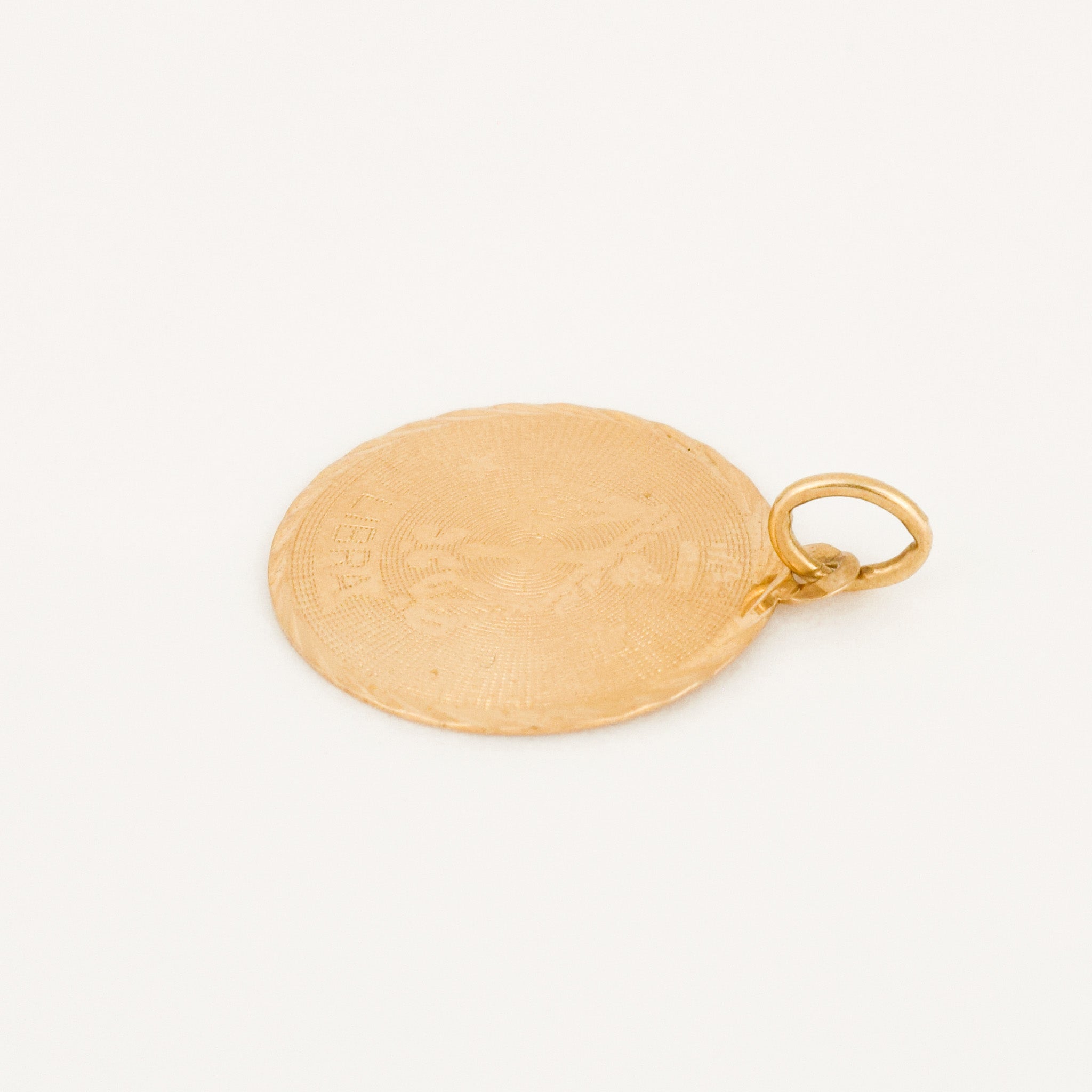vintage Multi Texture Libra Charm