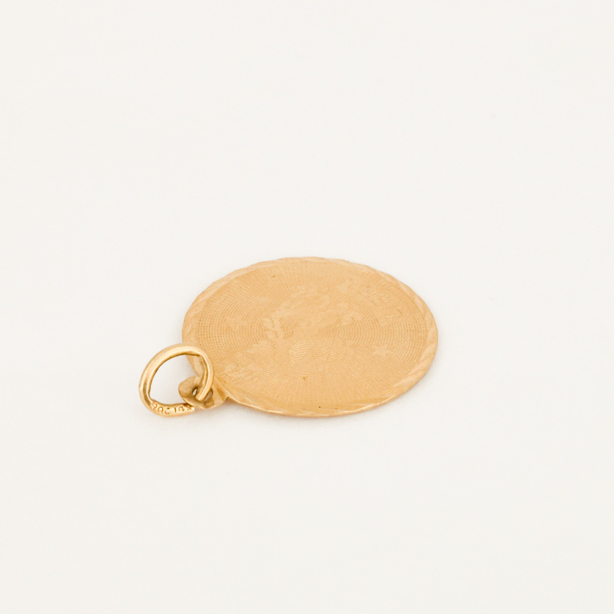 vintage Multi Texture Libra Charm
