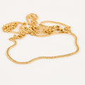 vintage 23" Curb Chain Necklace 