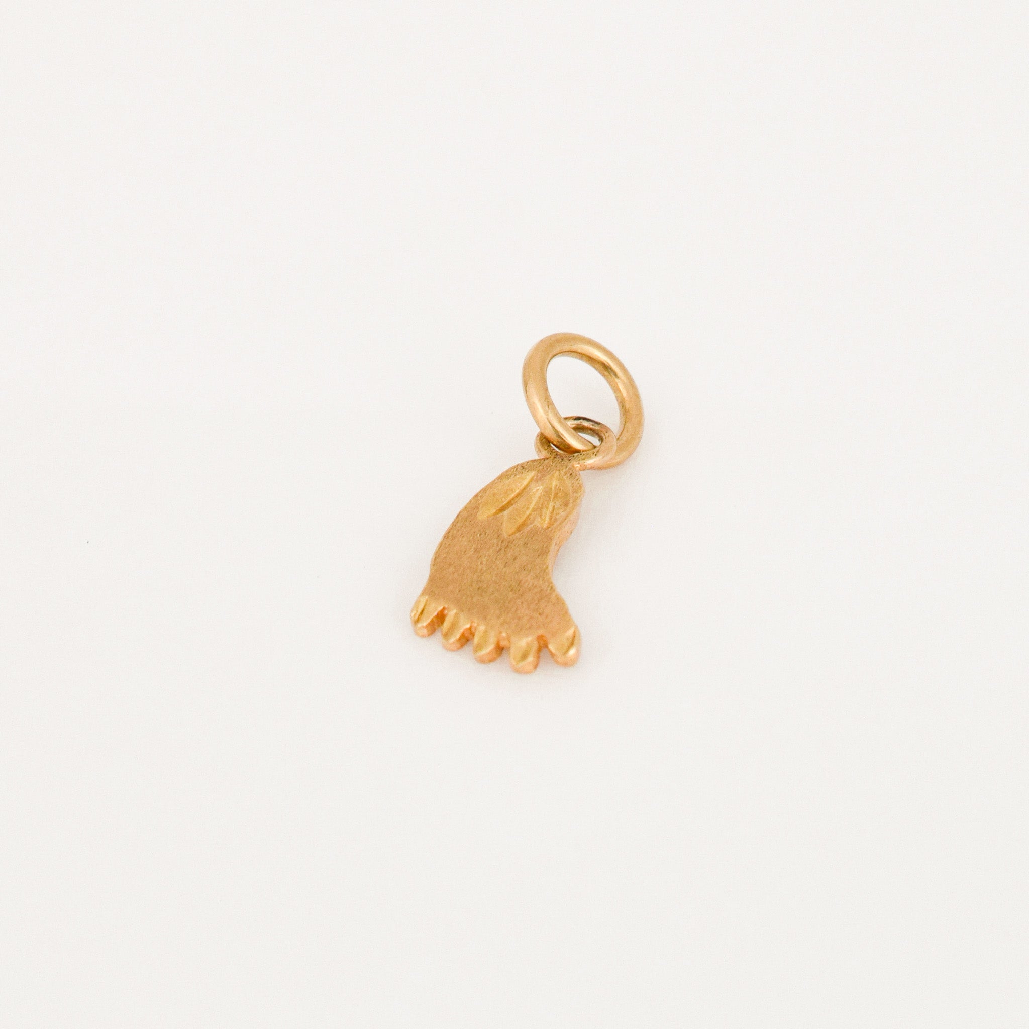 vintage Footprint Charm