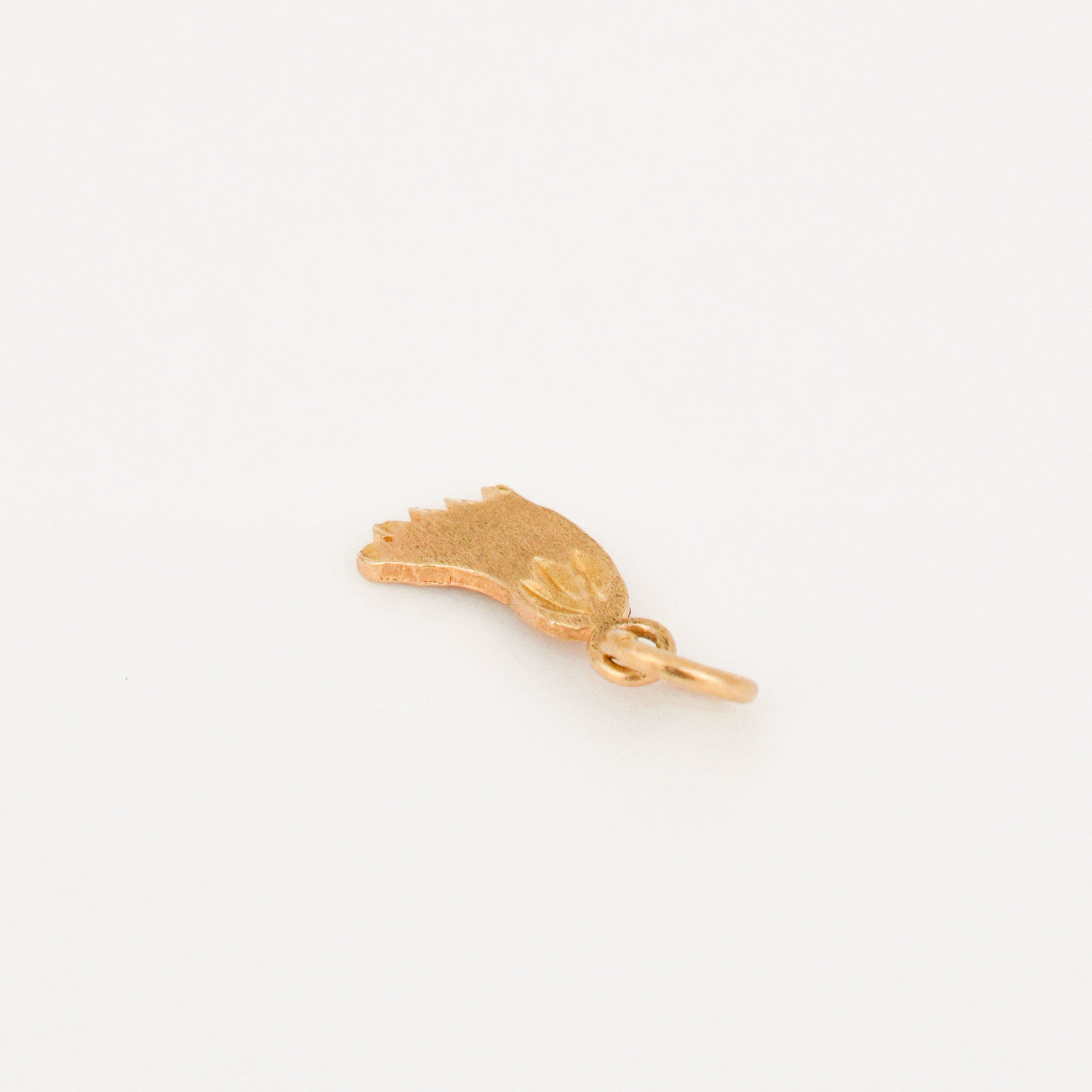 vintage Footprint Charm