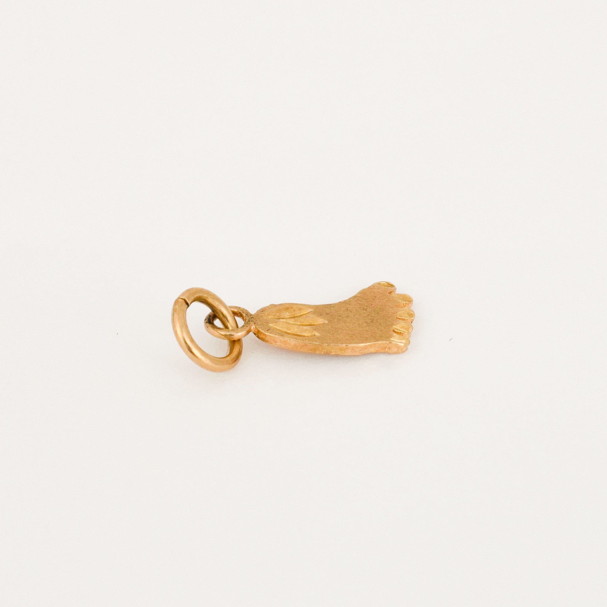 vintage Footprint Charm