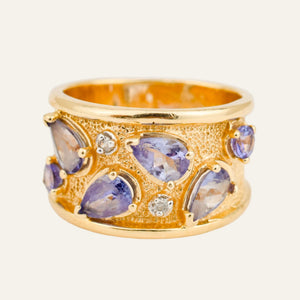Tanzanite Cigar Band