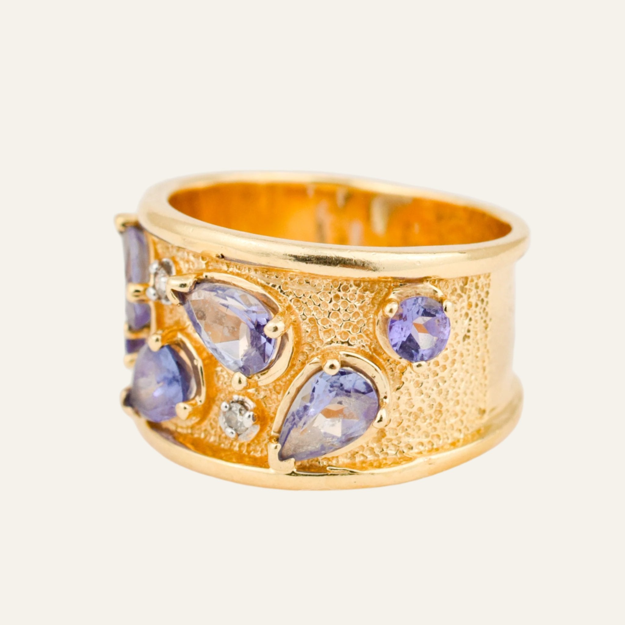 Tanzanite Cigar Band