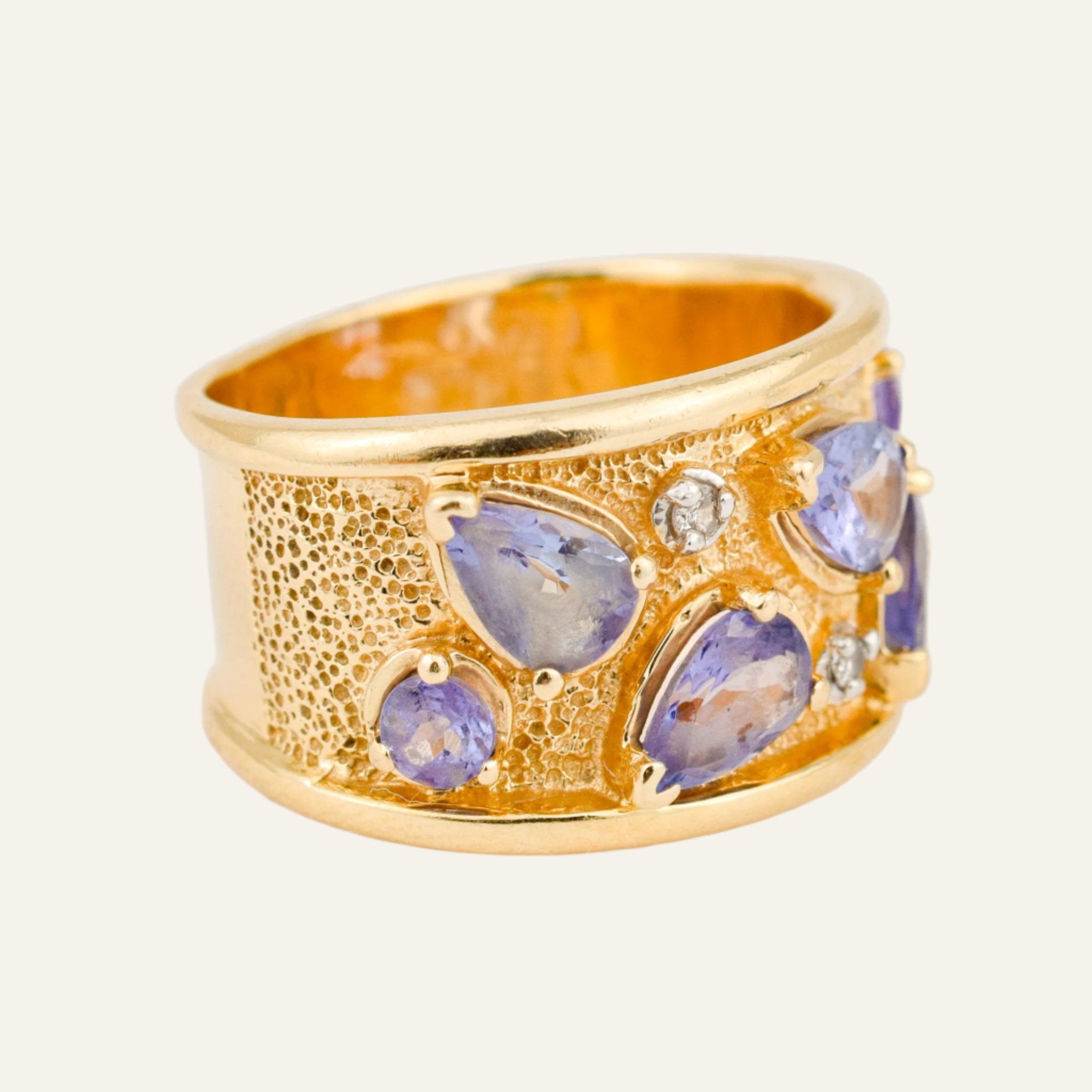 Tanzanite Cigar Band