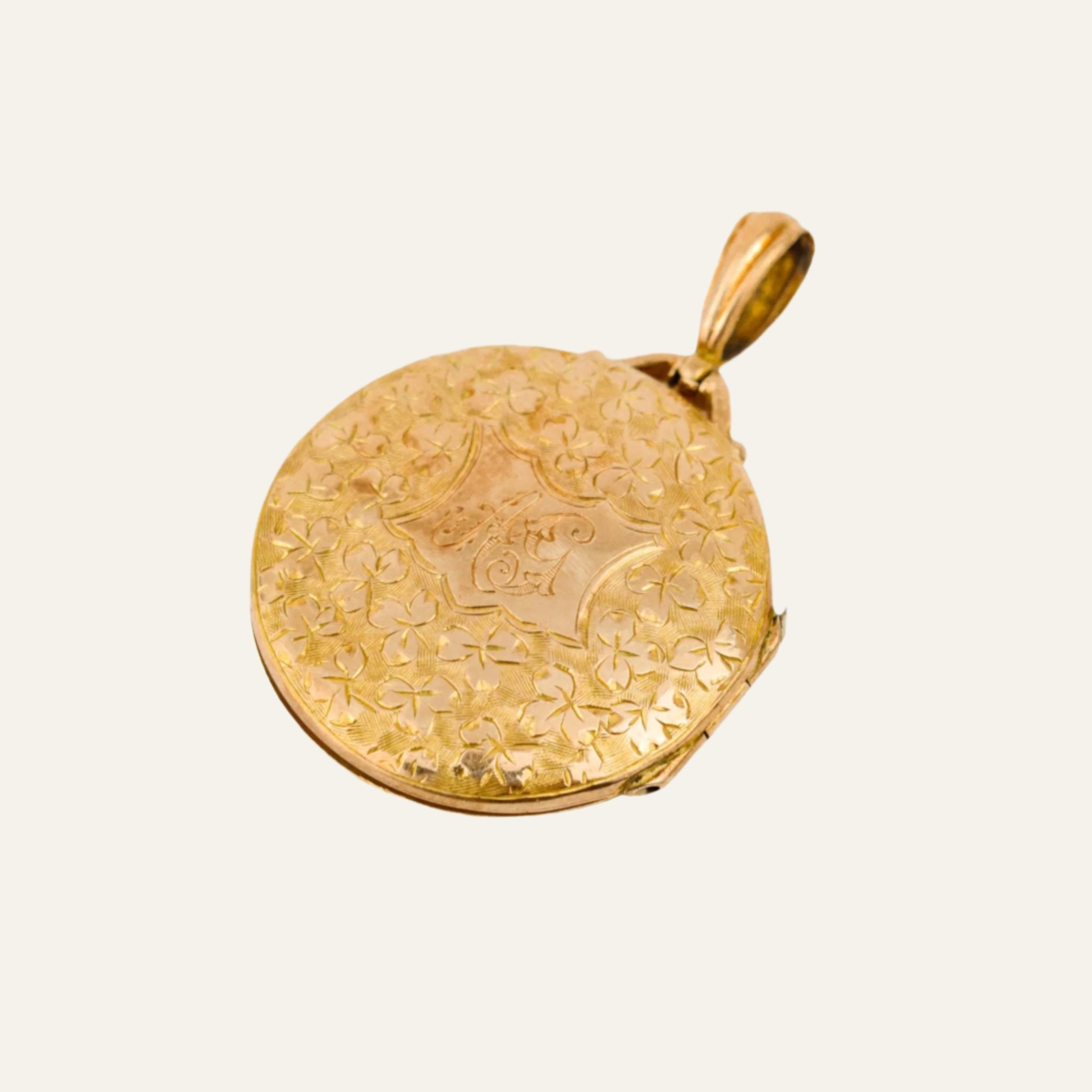 Antique 'AG' Locket