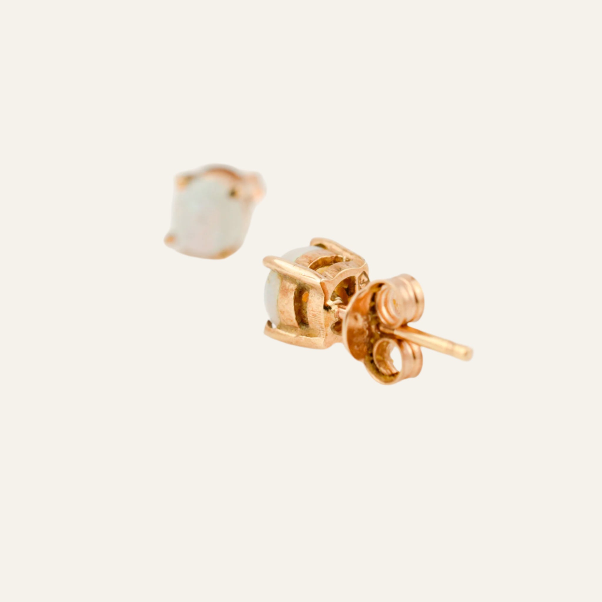 Opal Stud Earrings