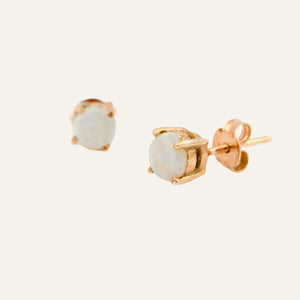 Opal Stud Earrings