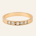 vintage Flush Set 5 Diamond Band
