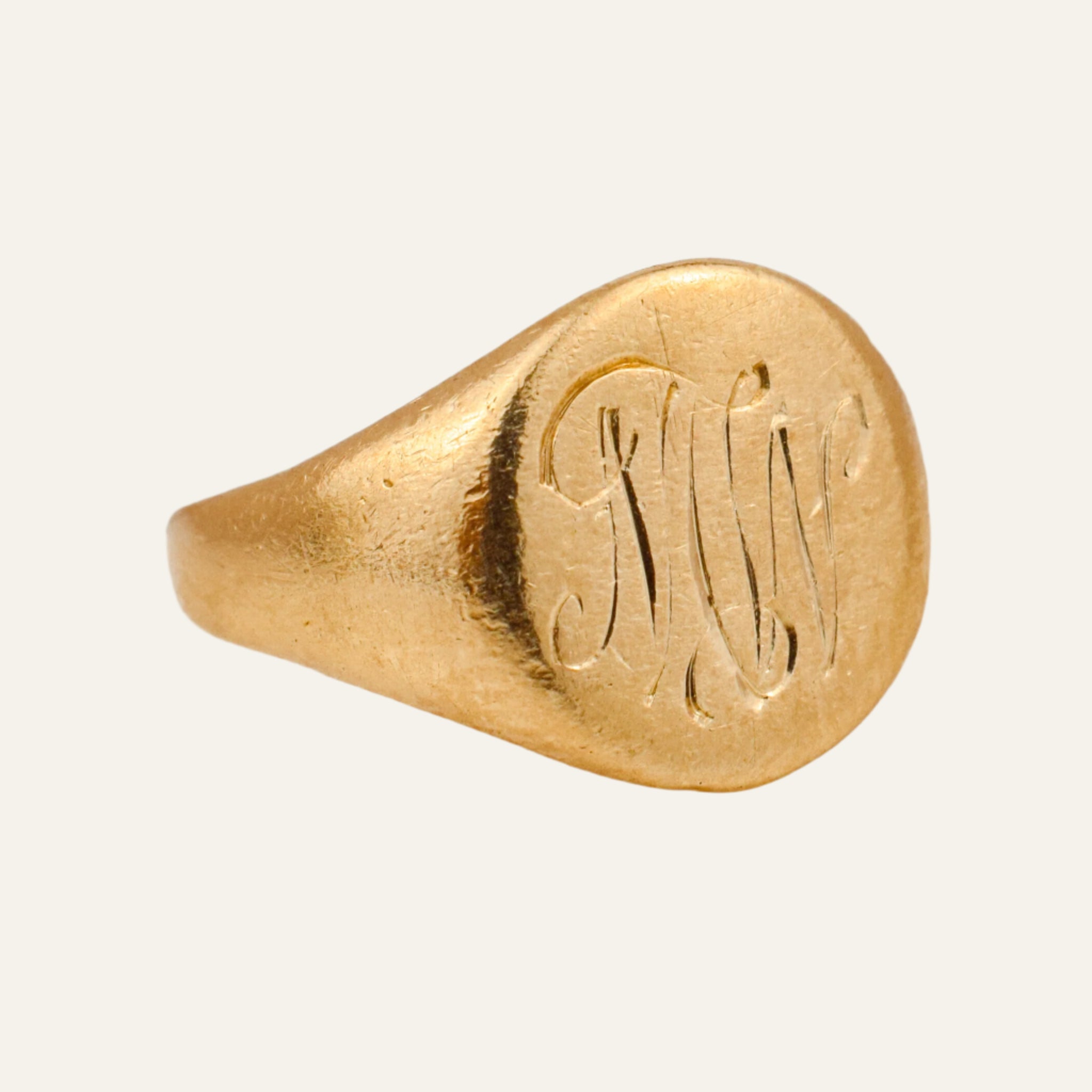 'MW' Signet Ring
