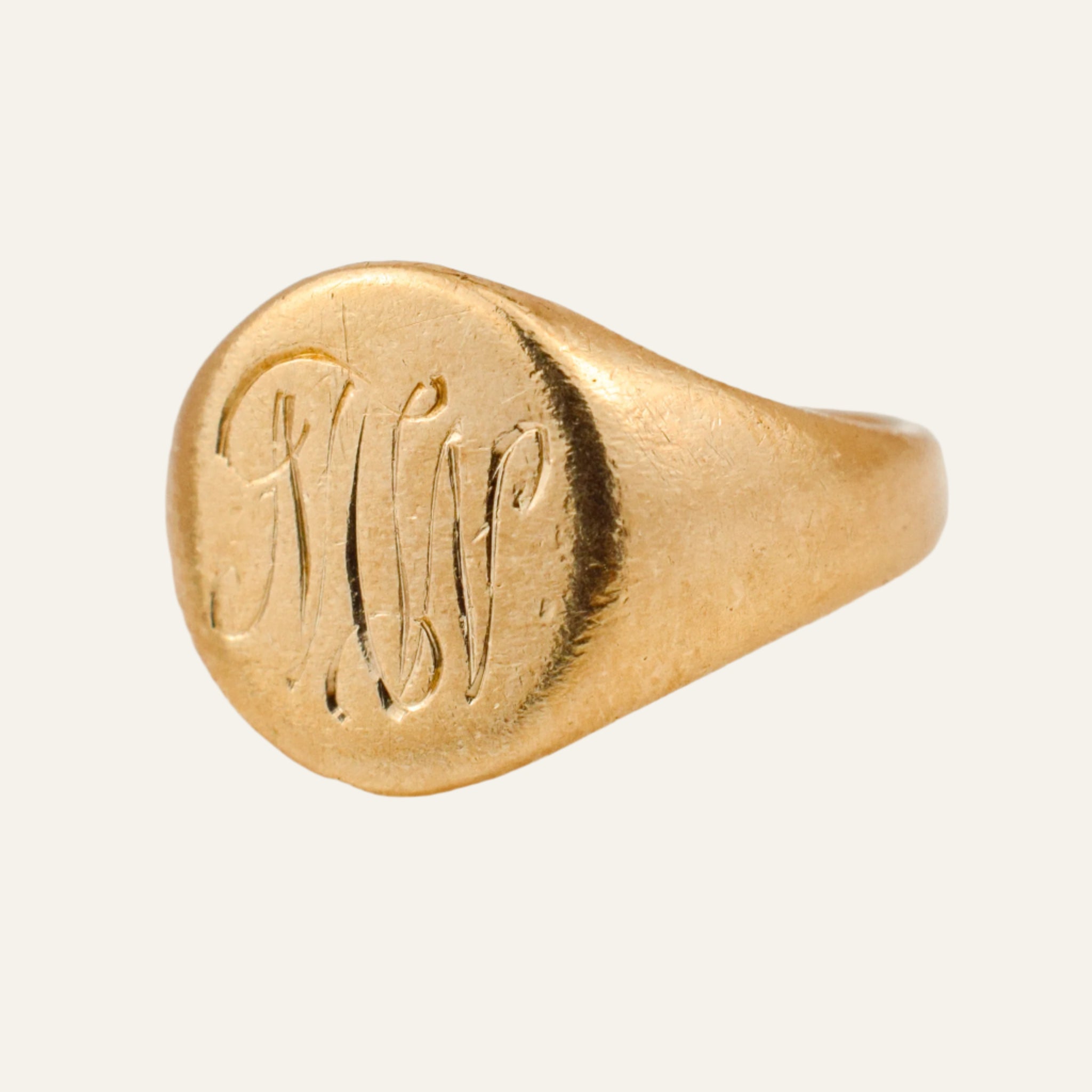 'MW' Signet Ring