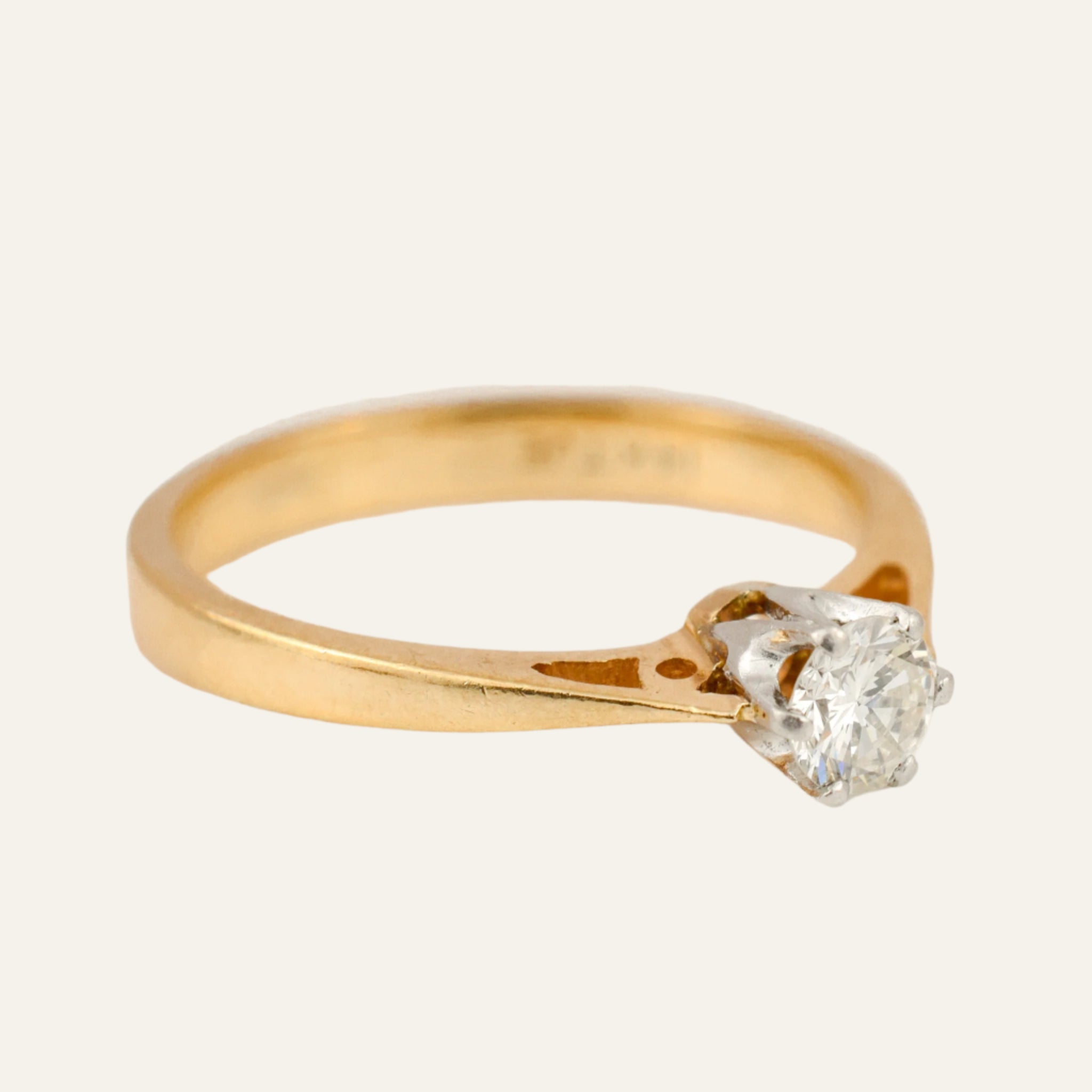 Classic Solitaire Diamond Ring