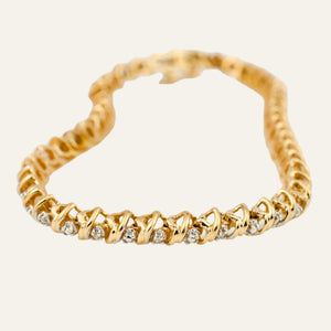 7" Diamond Bracelet