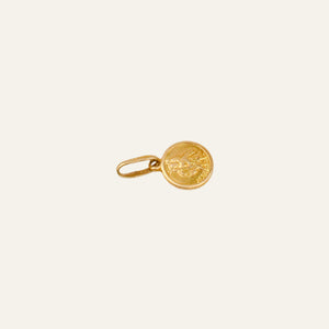 Tiny Saint Christopher Charm