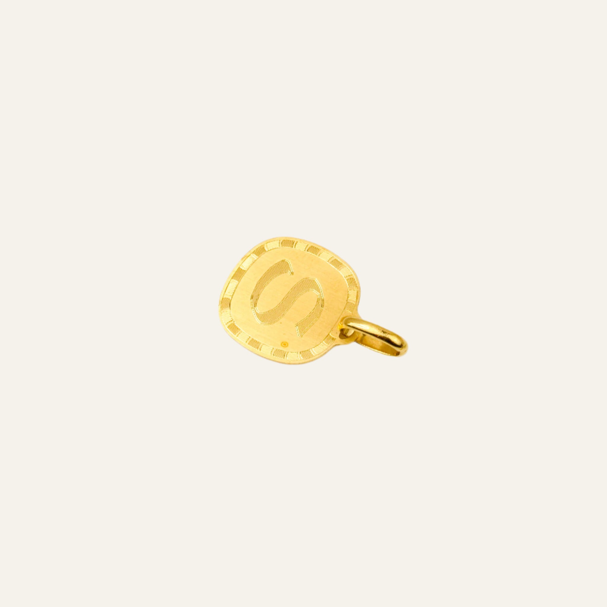 'S' Letter Charm