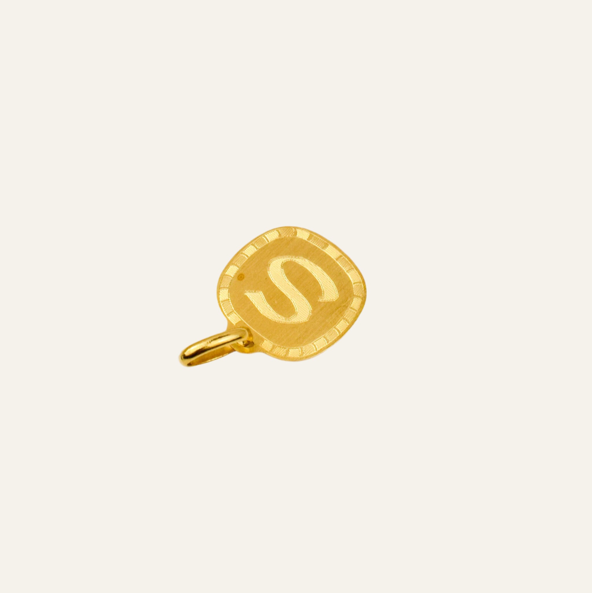 'S' Letter Charm