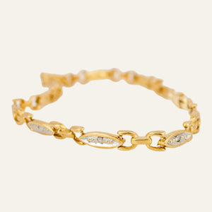 7" Dainty Diamond Bracelet