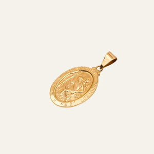 Saint Christopher Oval Pendant