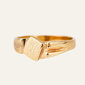 'A' Signet Ring