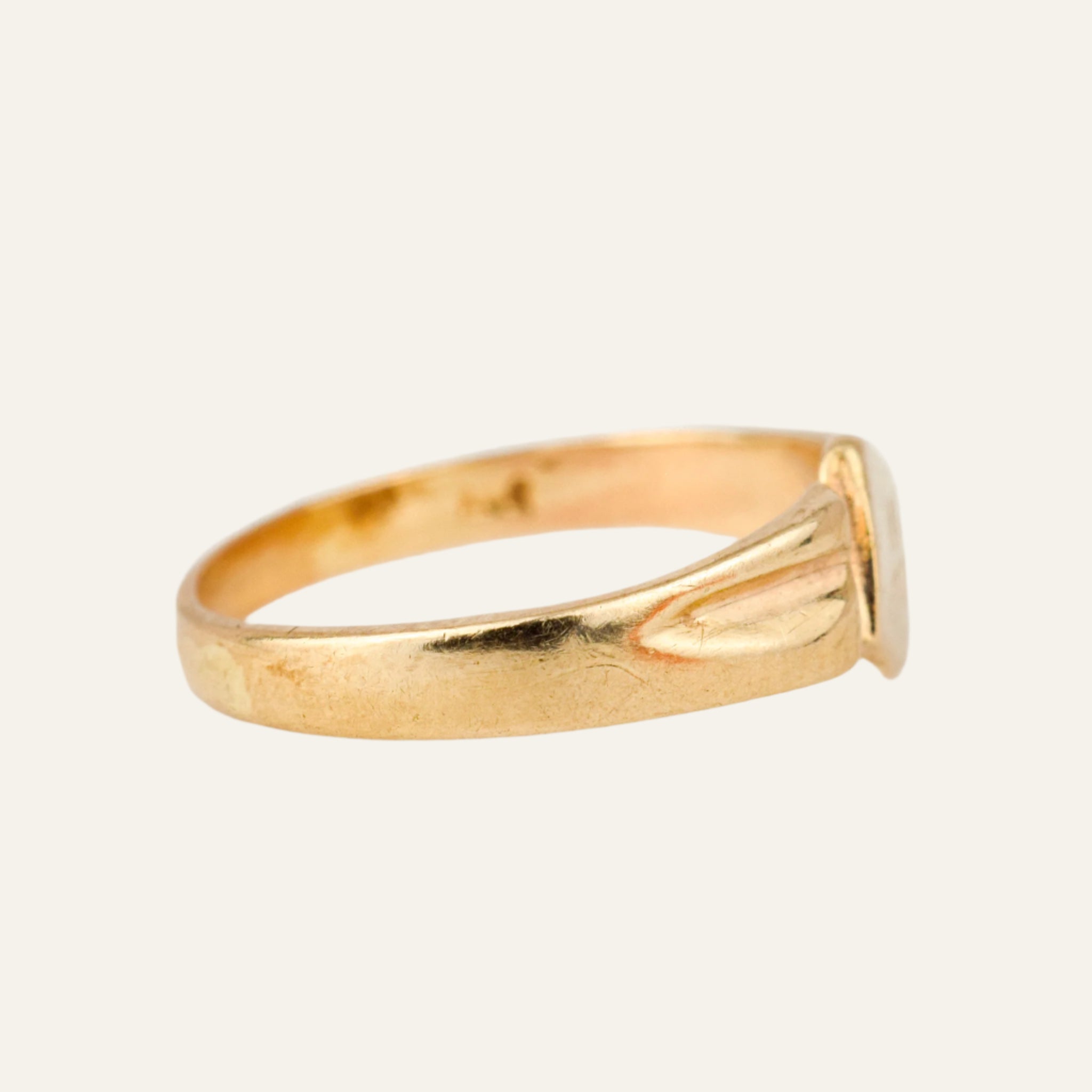 'A' Signet Ring