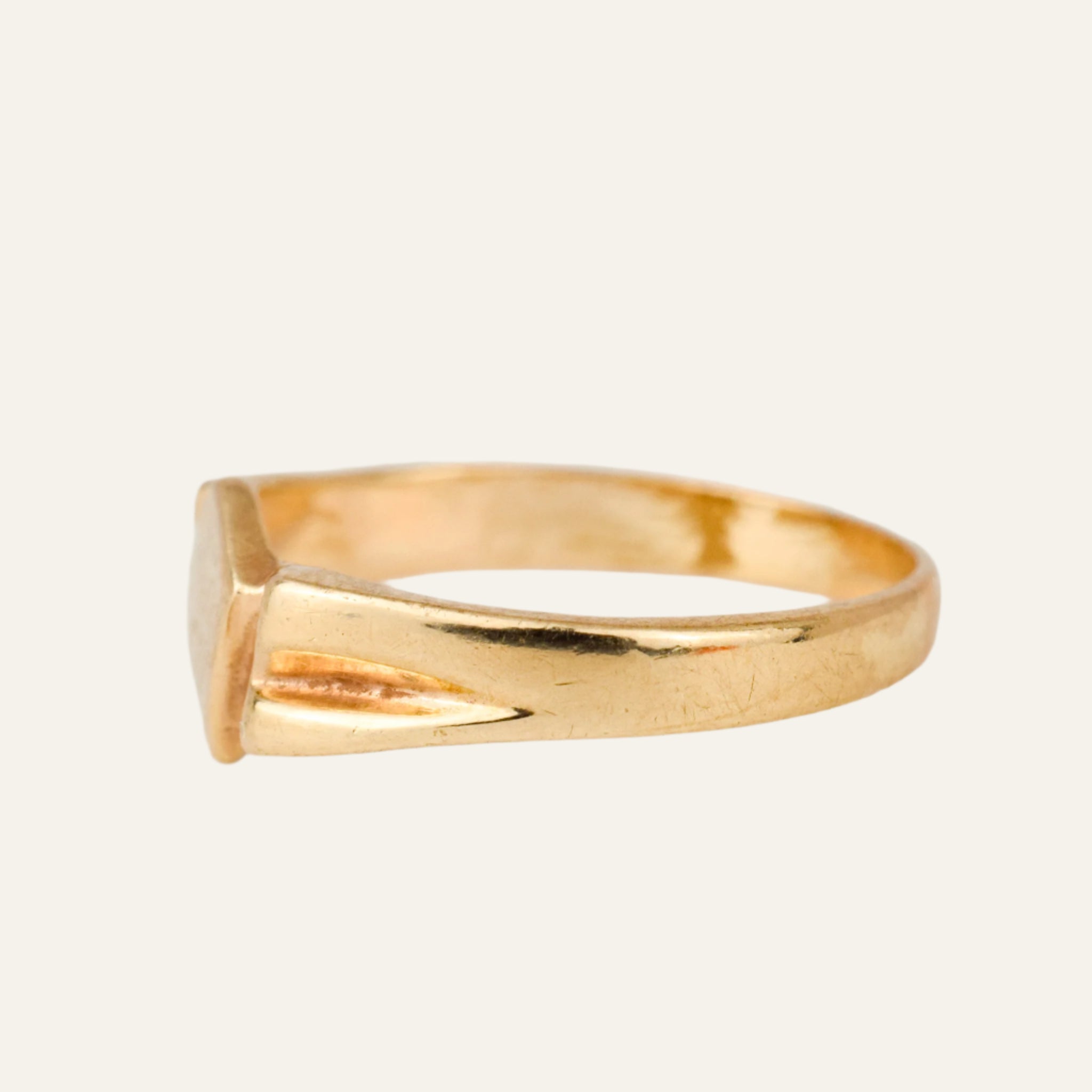 'A' Signet Ring