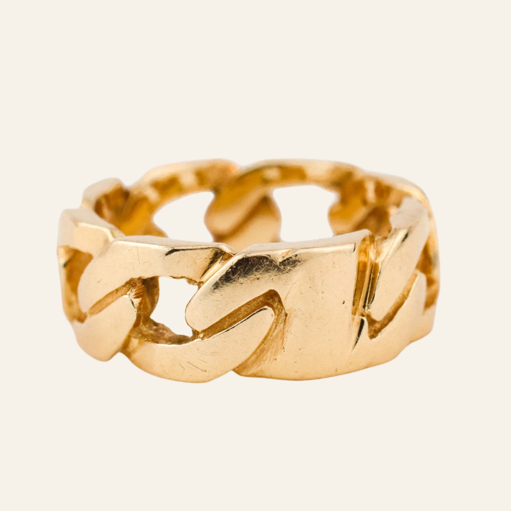 vintage Chain Link Ring