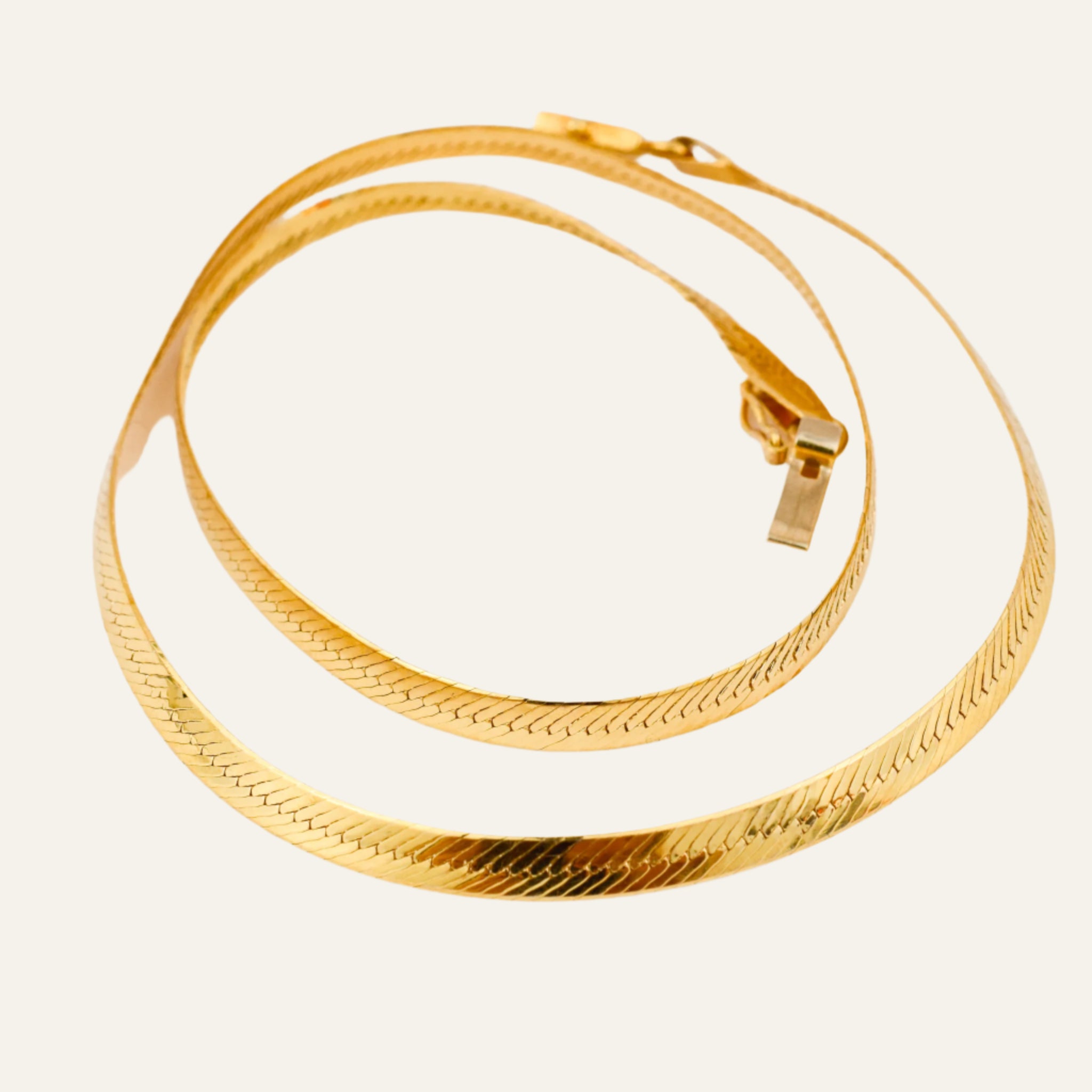 16.5" Herringbone Chain Necklace