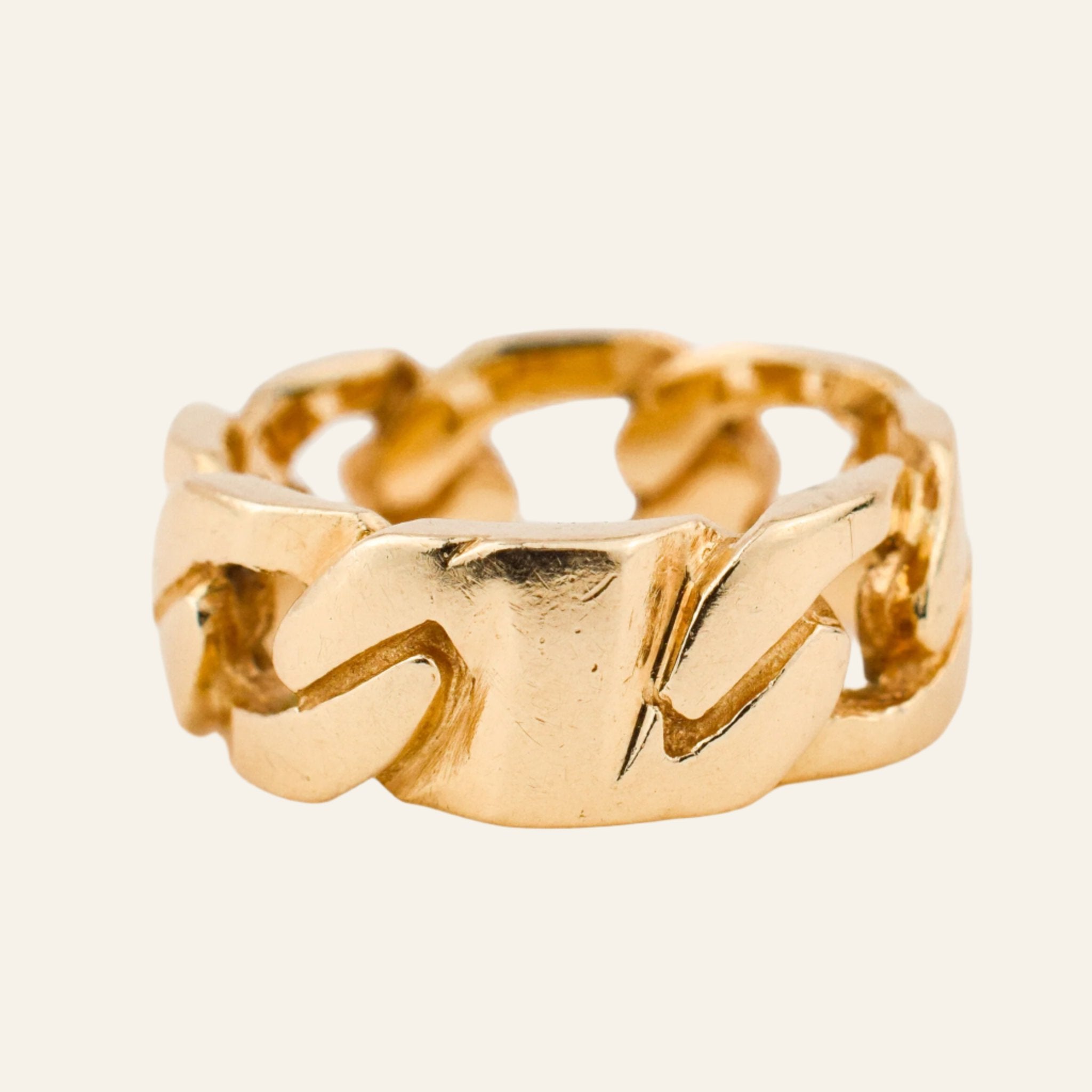 vintage Chain Link Ring