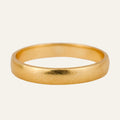 2.8 mm Brushed Gold Band